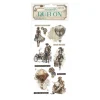 Stamperia Scrapbooking|Kartengestaltung>Rub On Transferfolie "Voyages Fantastiques"