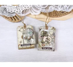Stamperia Scrapbooking|Kartengestaltung>Rub On Transferfolie "Voyages Fantastiques"