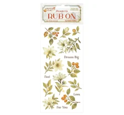 Stamperia Scrapbooking|Kartengestaltung>Rub On Transferfolie "Whispering Woods"