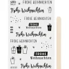 Heyda Scrapbooking|Kartengestaltung>Rubbel-Sticker "Frohe Weihnachten"