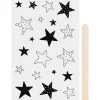 Heyda Sticker & Klebebänder|Scrapbooking>Rubbel-Sticker "Sterne"