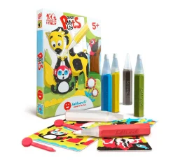 Kinder Sabbiarelli Sandbilder|Stifte & Marker>Sand-it for Fun Midi kit Crazy Pets