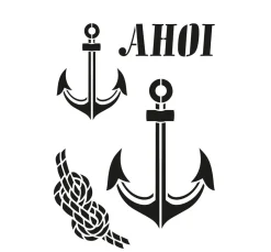efco Malschablonen|Schablonen>Schablone "Ahoi"