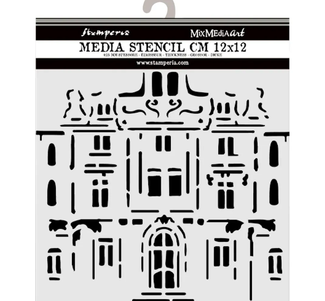 Stamperia Schablonieren|Schablonen>Schablone "Art of Travelling"