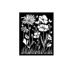 Stamperia Malschablonen|Schablonen>Schablone "Atelier Flower"