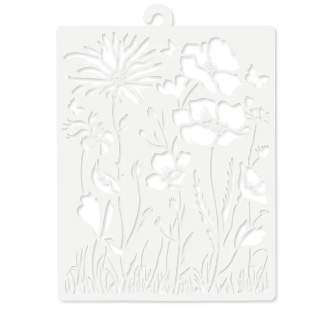 Stamperia Malschablonen|Schablonen>Schablone "Atelier Flower"