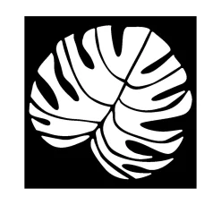 Pronty Crafts Malschablonen|Schablonen>Schablone "Big Monstera Blatt"