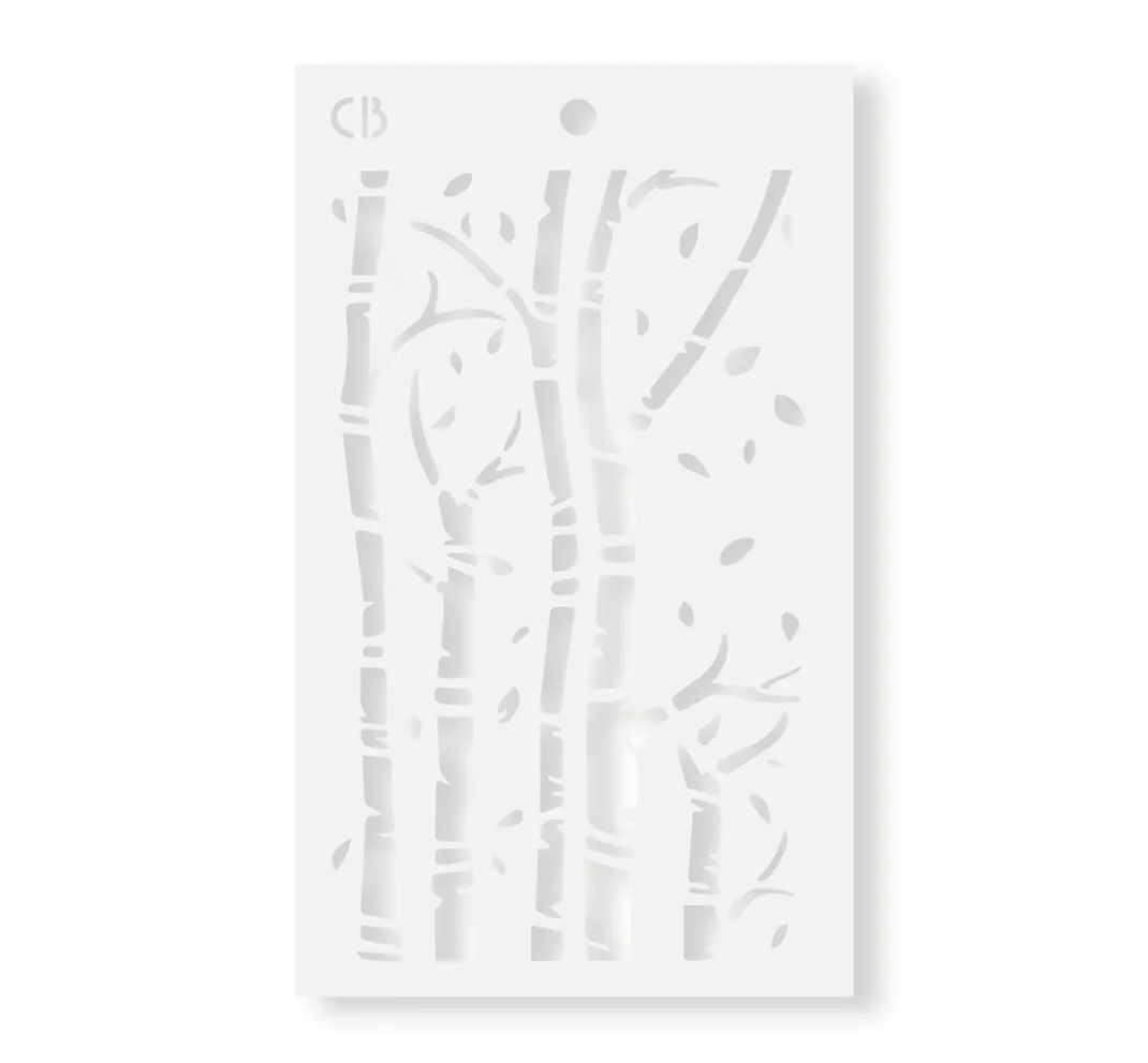 Ciao Bella Malschablonen|Schablonen>Schablone "Birch trees"