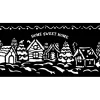 Stamperia Schablonieren|Schablonen>Schablone "Candy Christmas - Village"