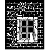 Stamperia Schablonieren|Malschablonen>Schablone "Herbarium Silvae - Country Window"