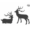 Viva Decor Malschablonen|Schablonen>Schablone "Hirsche"