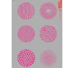 Pronty Crafts Schablonieren|Malschablonen>Schablone "Kreise", A5