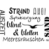 Viva Decor Malschablonen|Schablonen>Schablone "Maritime Wörter", DIN A4