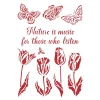Stamperia Malschablonen|Schablonen>Schablone "Nature is Music..."