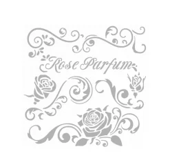Stamperia Schablonieren|Malschablonen>Schablone "Rose Parfum"