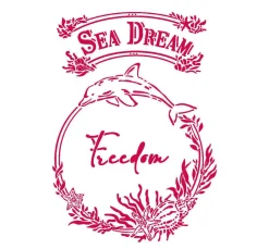 Stamperia Schablonen>Schablone "Sea Dream"