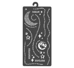 Stamperia Malschablonen|Schablonen>Schablone "Secret Diary - Diary Dream"