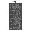 Stamperia Schablonieren|Malschablonen>Schablone "Secret Diary - Flowers & Butterfly"