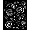 Stamperia Schablonieren|Malschablonen>Schablone "Silent Sea - Starfish"