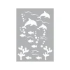 Pronty Crafts Malschablonen|Schablonen>Schablone "Unterwasserwelt"