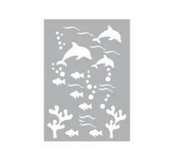 Pronty Crafts Malschablonen|Schablonen>Schablone "Unterwasserwelt"