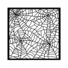 Stamperia Schablonieren|Malschablonen>Schablone "Whispering Woods - Spider Pattern"
