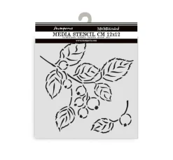 Stamperia Schablonieren|Malschablonen>Schablone "Whispering Woods - Berries"