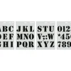Meyco Schablonieren|Malschablonen>Schablonen-Set "Buchstaben & Zahlen"