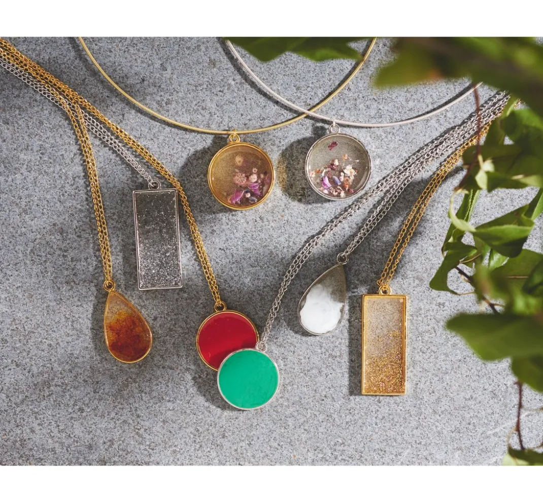 Rayher Schmuck Gießen|Anhänger & Charms>Schmuck-Metallfassung "Rund"