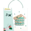 Kinder My Mandarine Schmuck-Bastelsets|Armbänder>Schmuckset Sticken "Pix' Trésor – Joy"