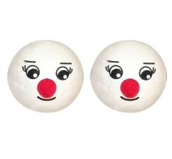 Kinder ohne Marke Marionetten & Figuren|Bastelzubehör>Schneemann-Kopf, 2 Stück