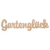 HALBACH Décopatch|Brandmalerei>Schriftzug "Gartenglück"