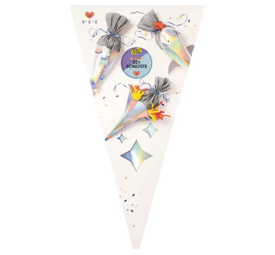 folia Schultüten>Schultüten-Bastelset