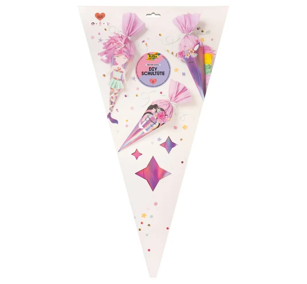 folia Schultüten>Schultüten-Bastelset