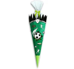 Kinder URSUS Schultüten|Papier>Schultüten-Bastelset "Fußballspiel"