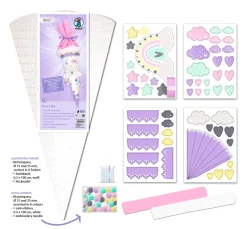 Kinder URSUS Schultüten|Papier>Schultüten-Bastelset "Regenbogen"