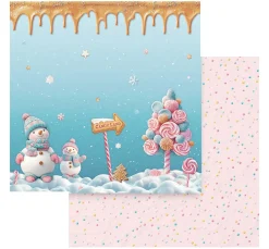 Stamperia Farb- & Motivblöcke|Scrapbooking>Scrapbook-Block "Candy Christmas"