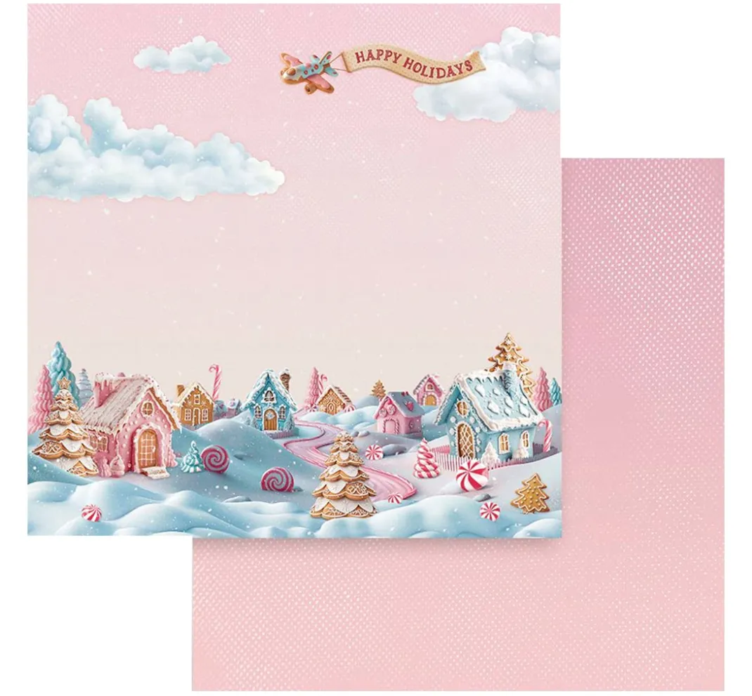 Stamperia Farb- & Motivblöcke|Scrapbooking>Scrapbook-Block "Candy Christmas"