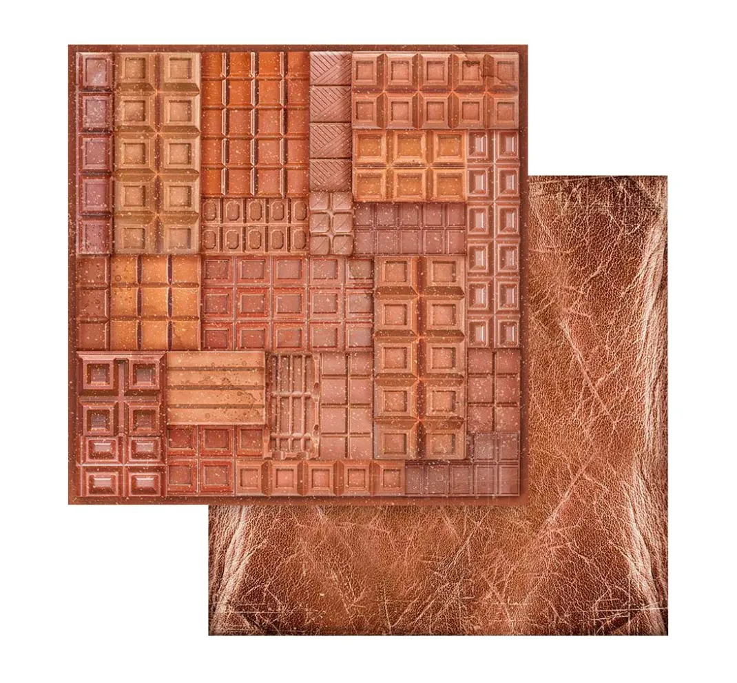 Stamperia Farb- & Motivblöcke|Scrapbooking>Scrapbook-Block "Coffee and Chocolate - Backgrounds"