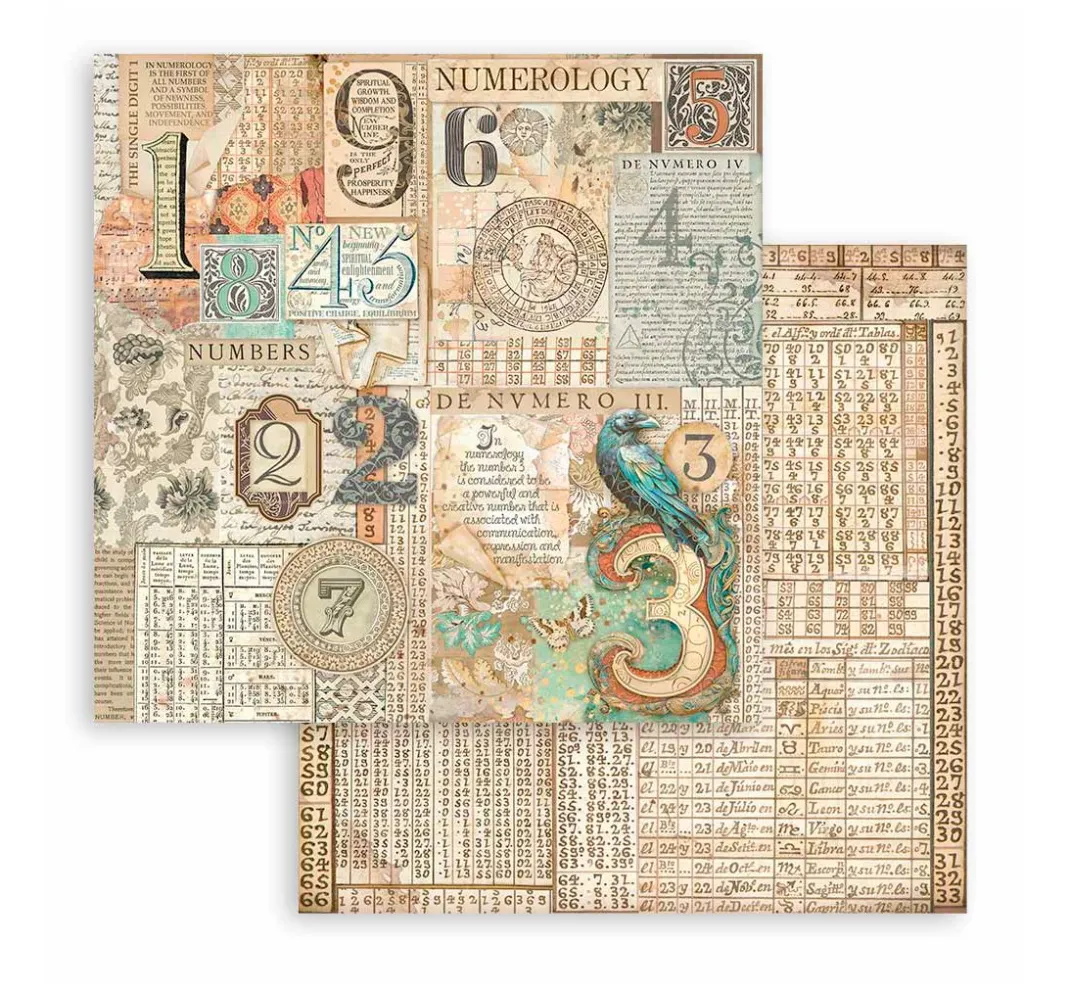 Stamperia Farb- & Motivblöcke|Scrapbooking>Scrapbook-Block "Fortune"