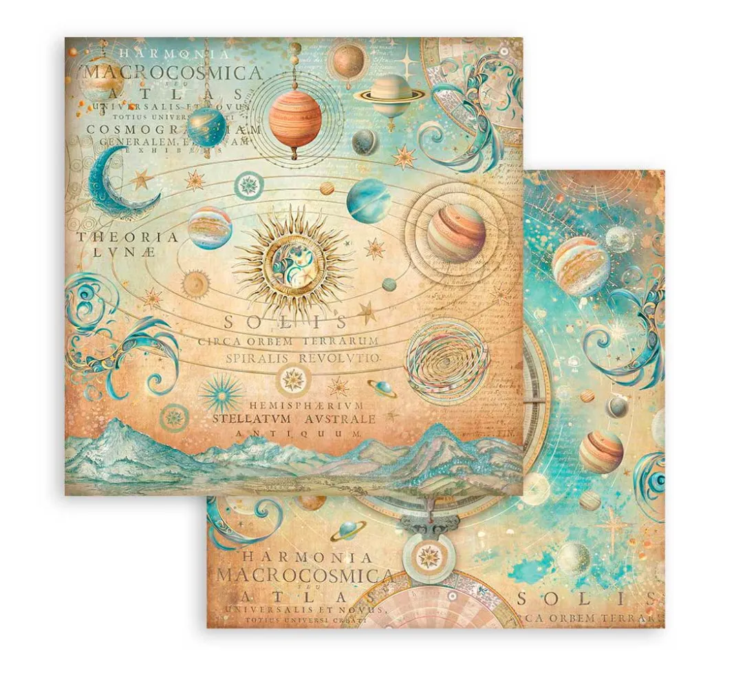 Stamperia Farb- & Motivblöcke|Scrapbooking>Scrapbook-Block "Fortune"