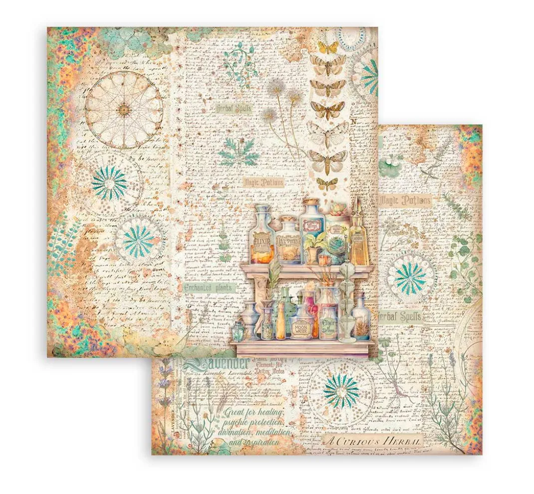 Stamperia Farb- & Motivblöcke|Scrapbooking>Scrapbook-Block "Fortune"