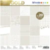 Artemio Spezialpapier & -Karton|Farb- & Motivblöcke>Scrapbook-Block "GOLD"