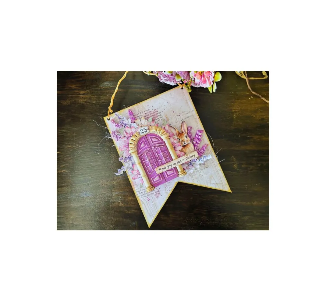 Stamperia Farb- & Motivblöcke|Scrapbooking>Scrapbook-Block "Lavender"