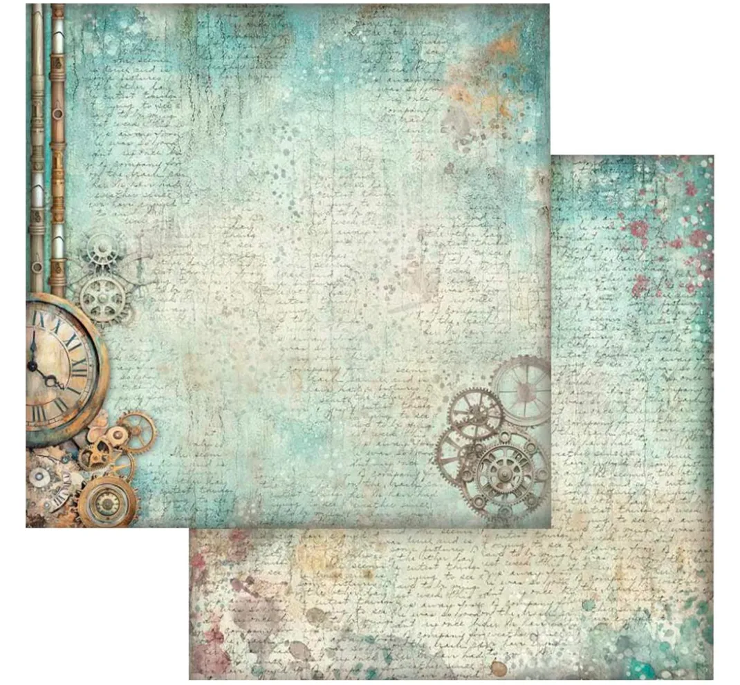 Stamperia Farb- & Motivblöcke|Scrapbooking>Scrapbook-Block "Master of Magic - Backgrounds"