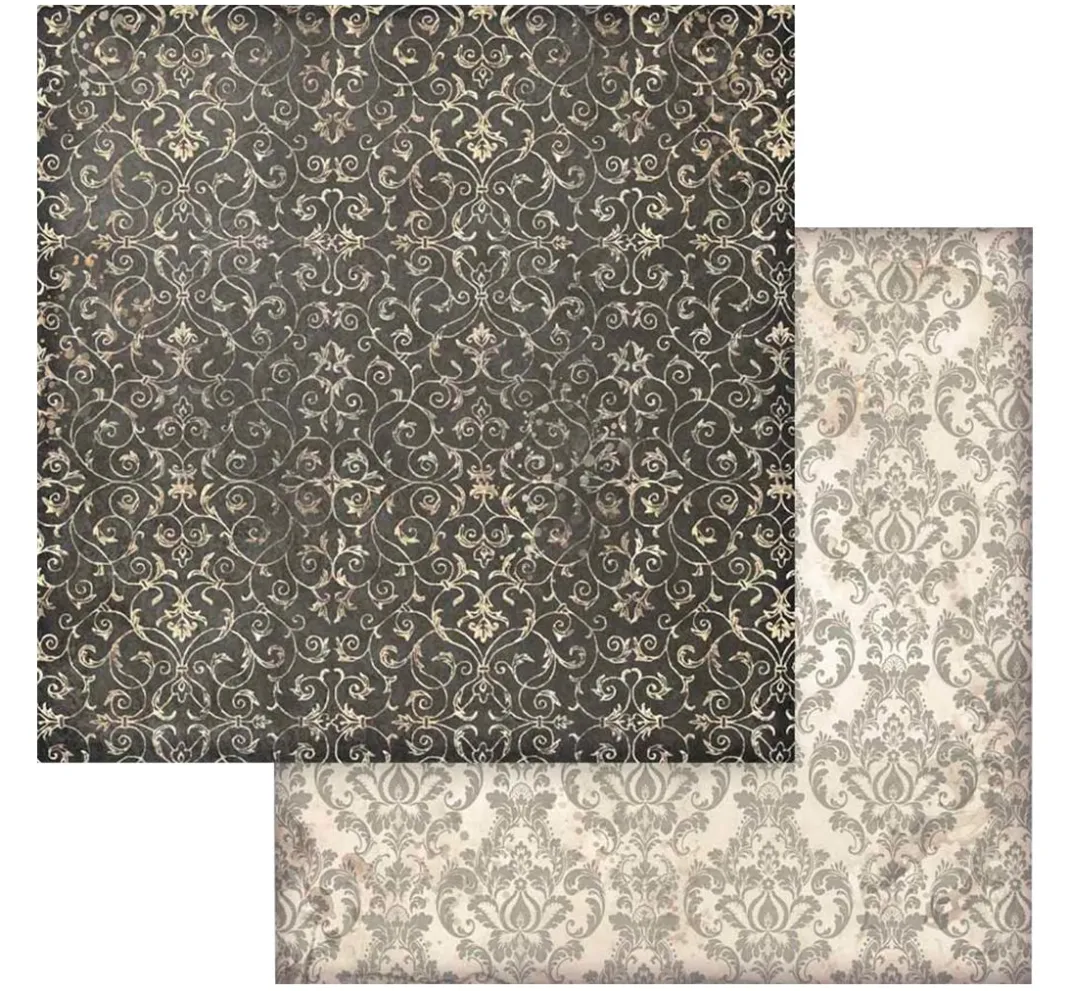 Stamperia Farb- & Motivblöcke|Scrapbooking>Scrapbook-Block "Master of Magic - Backgrounds"