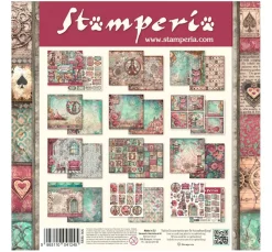 Stamperia Farb- & Motivblöcke|Scrapbooking>Scrapbook-Block "Master of Magic"