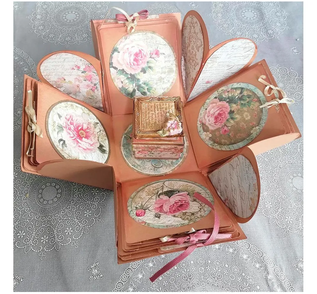 Stamperia Farb- & Motivblöcke|Scrapbooking>Scrapbook-Block "Precious"