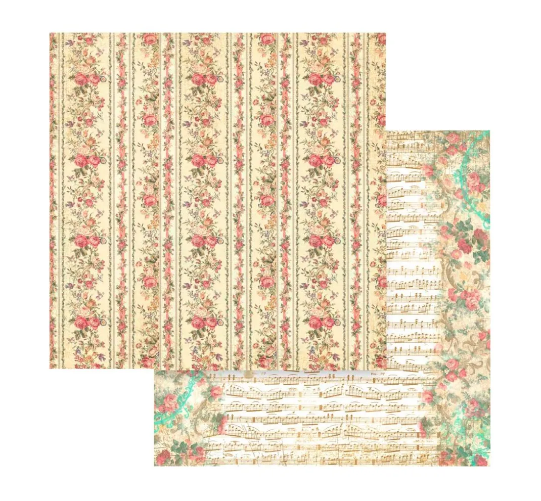 Stamperia Farb- & Motivblöcke|Scrapbooking>Scrapbook-Block "Precious"