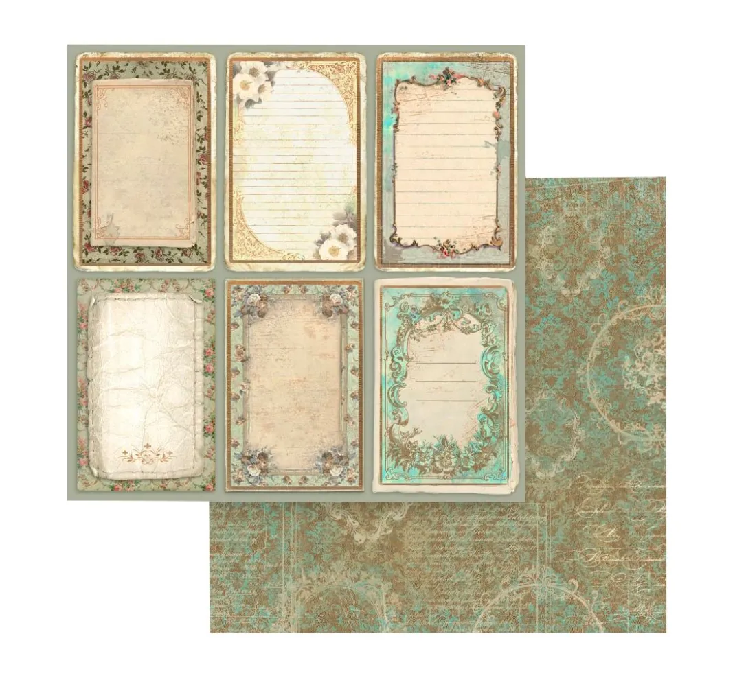 Stamperia Farb- & Motivblöcke|Scrapbooking>Scrapbook-Block "Precious"
